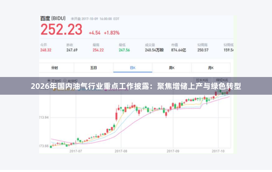 2026年国内油气行业重点工作披露：聚焦增储上产与绿色转型